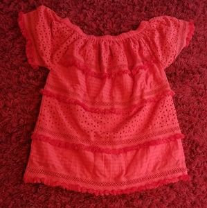 Roamans off the shoulder top